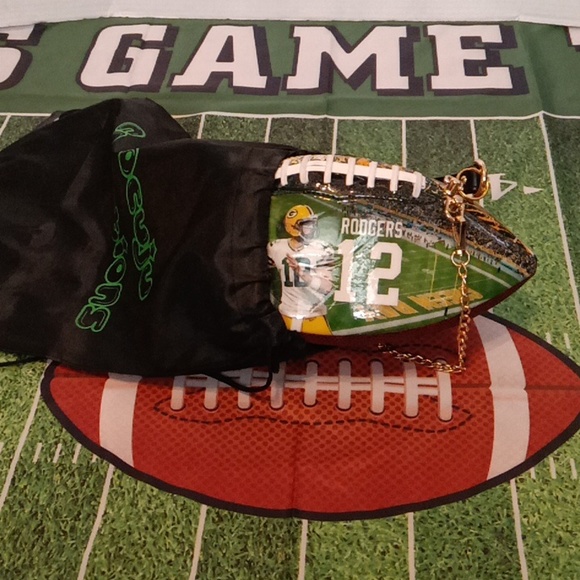 NEW LIMITED EDITION "AARON RODGERS" Football Bag 🏈 - Picture 13 of 17